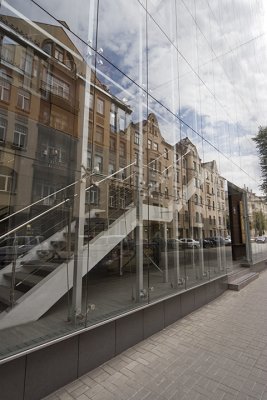 riga, Old Town reflection