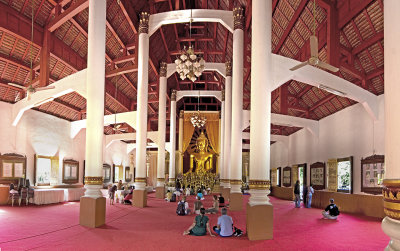 chiang mai, temple panorama
