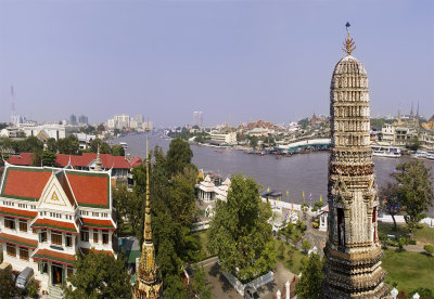 bangkok, Wat Arun, panorama