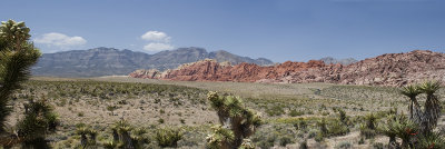Red Rock canyon, panorama
