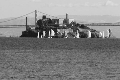 Alcatraz and Bay Bridge3120fix800bw.jpg