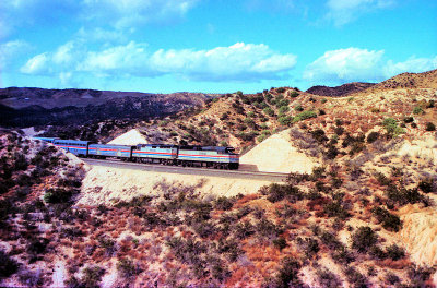 Desert Wind Blows Into Cajon Summit