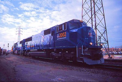 UP Olympic Torch Relay Train Out of LATC