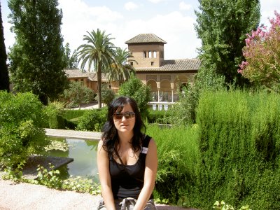 VISITING ALHAMBRA WITH MY DAUGHTER