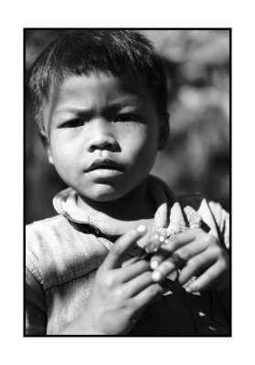 Boy, Cambodian countryside