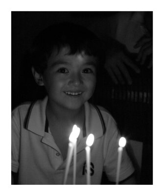 Joseph's 5th birthday, Tokyo, September 2009