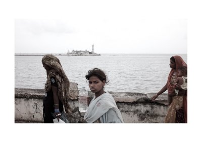 Overlooking Haji Ali, Bombay