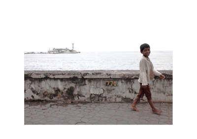 Overlooking Haji Ali, Bombay