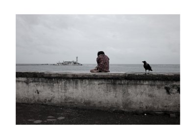 Overlooking Haji Ali, Bombay