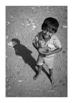 Boy begging, Andheri