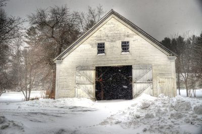 Snowy Door