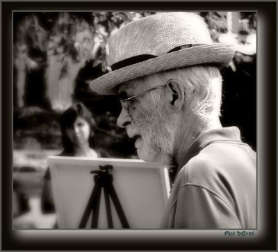 Man In A Straw Hat