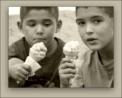 Kids and Ice Cream
