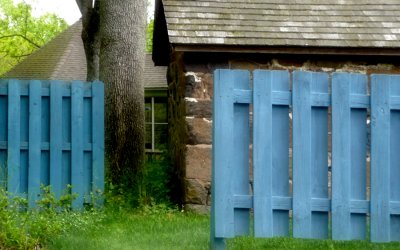 The Blue Fence