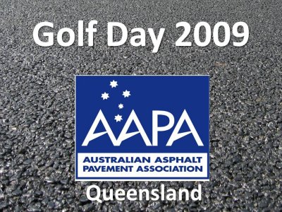 AAPA Q 2009 Golf Day