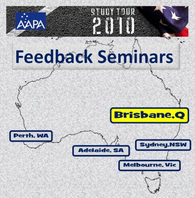 AAPA 2010 Study Tour Feedback Seminar - Brisbane