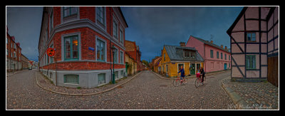 Back streets of Lund - HDR