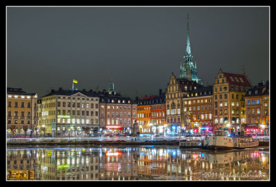 Stockholm by night...