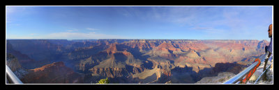 Grand Canyon sunset panorama