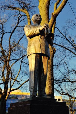 Statue of W C Handy at Handy Park