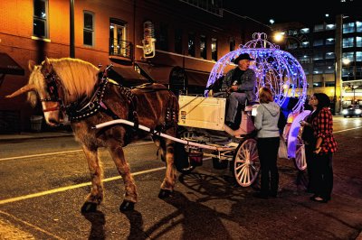 Horse-Drawn Carriage at Beale Street