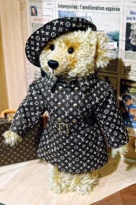 The Louis Vuitton Teddy Bear at the Teddy Bear Museum