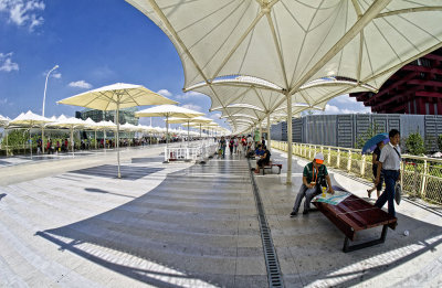 Elevated Pedestrians Walk