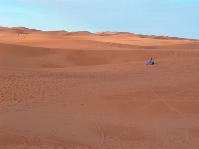 Berber in the sahara desert