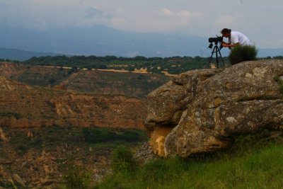 Jaume in Guara Mountains in Loporzano