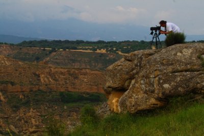 Jaume in Guara Mountains in Loporzano