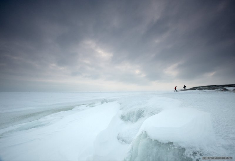 January 1st on the Frozen Beach