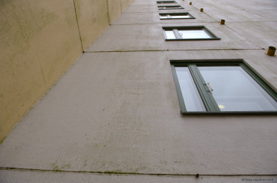 Kitchen windows with thermometers