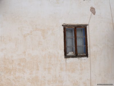 Old hotel window