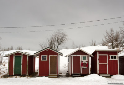 Fishermen's stockhouses