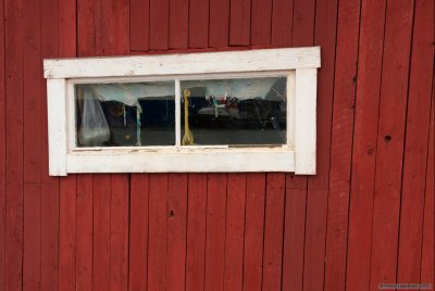 Boathouse window