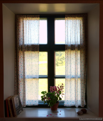 Prison window / staff quarters