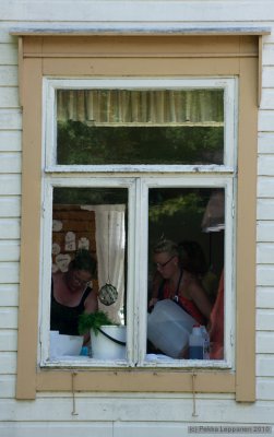 Midsummer workers' window