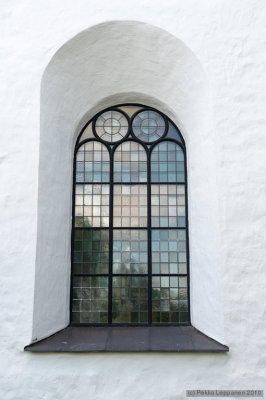 Mariefred church window