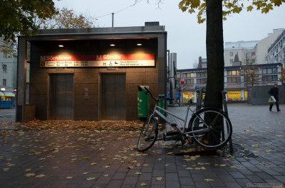 Bike - metro - walk