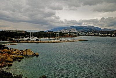 Vouliagmeni's marina