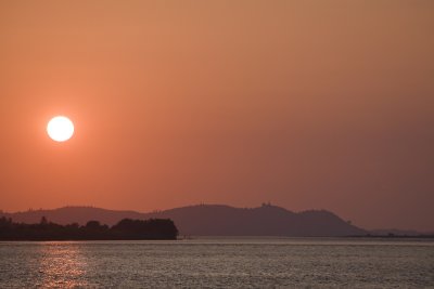 Irrawaddy sunset