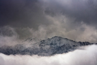 Mt. thru the cloud