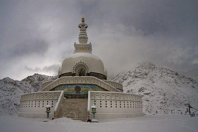 Shanti  Stupa.