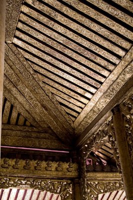 Pagoda ceiling detail