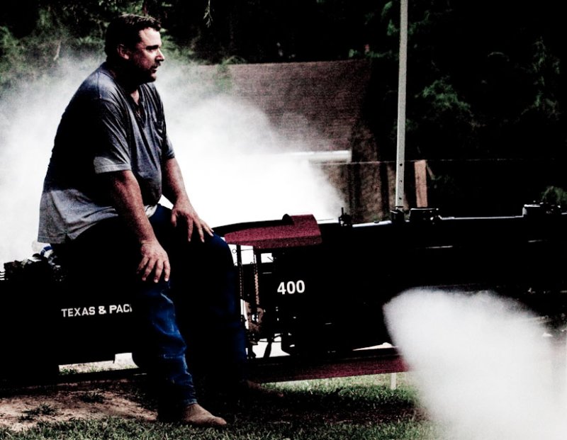 Lettin off some steam