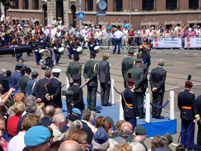 Veteranendefil in Den Haag