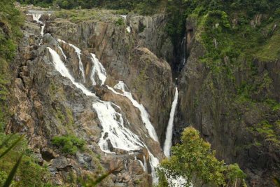 Barron Falls from the train side