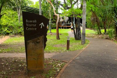 Bowali Visitor Center entrance