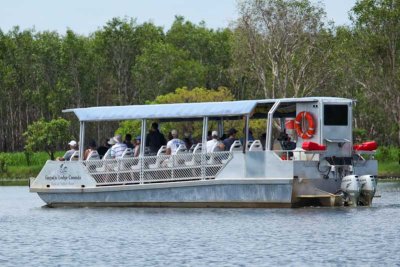 Yellow Water Wetlands tour boat