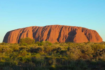 Ayers Rock at sunset